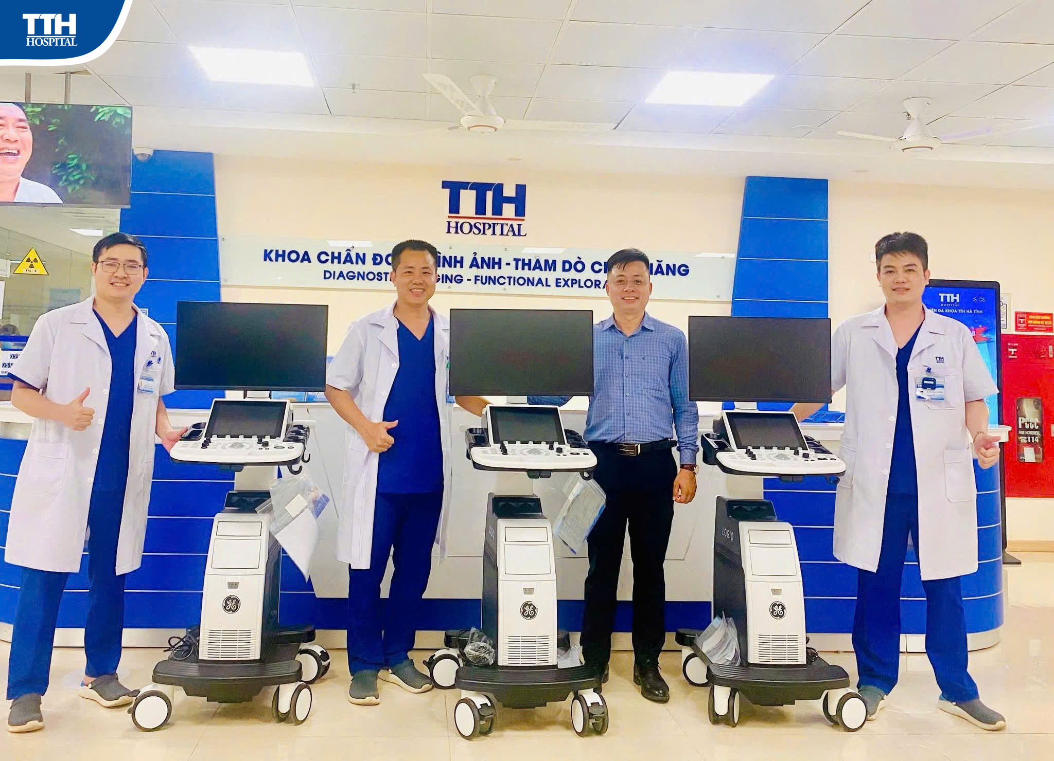 CẬP NHẬT CÔNG NGHỆ MỚI TẠI TTH HÀ TĨNH: GE LOGIQ P8 GIA NHẬP "ĐỘI HÌNH" CHẨN ĐOÁN HÌNH ẢNH